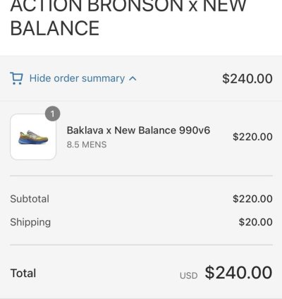 New Balance Action Bronson 990v6