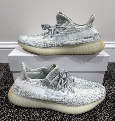 Adidas Yeezy 350 V2 Boost Yeshaya Reflective Grey White