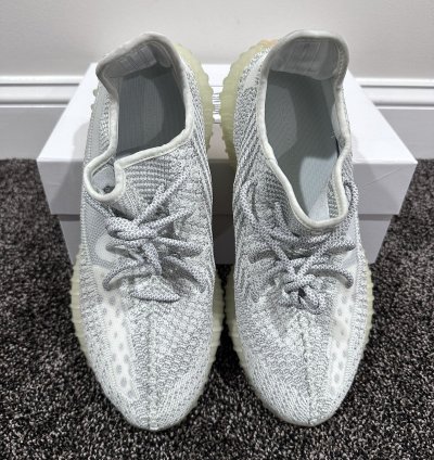 Adidas Yeezy 350 V2 Boost Yeshaya Reflective Grey White