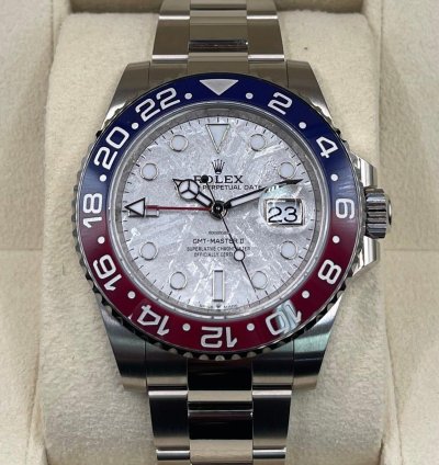 Rolex Gmt-master Ii Meteorite Pepsi White Gold 126719blro