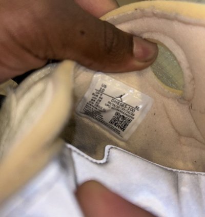 Off White Sail Jordan 5