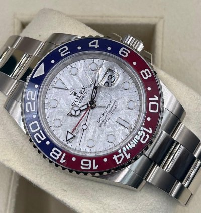 Rolex Gmt-master Ii Meteorite Pepsi White Gold 126719blro