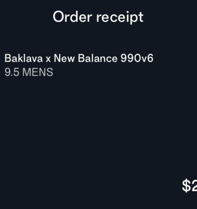 New Balance Action Bronson 990v6 Baklava Size 9 5