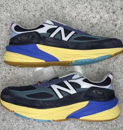 New Balance Action Bronson 990v6 Lapis Lazuli