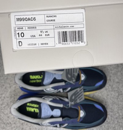 New Balance Action Bronson 990v6 Lapis Lazuli
