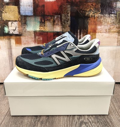 New Balance Action Bronson 990v6 Lapis Lazuli Blue Eclipse