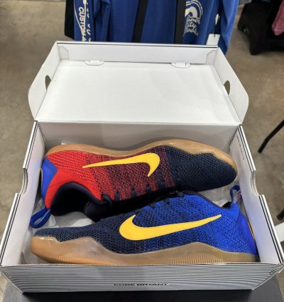 Nike Kobe 11 Elite Low Fcb Mambacurial Sz 12