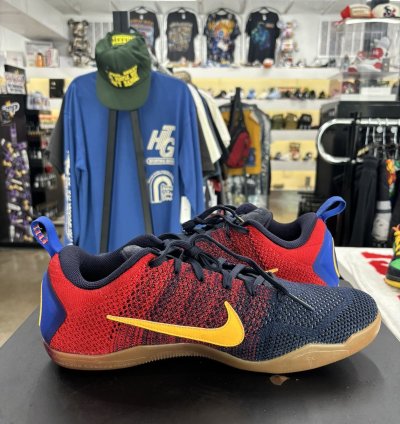 Nike Kobe 11 Elite Low Fcb Mambacurial Sz 12