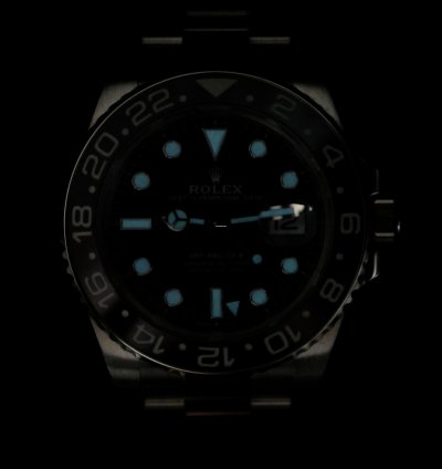 Rolex Gmt-master Ii Mint Complete Set Gmt-master Ii Pepsi 18k Blue Dial Red Blue Bezel White Gold 126719blro