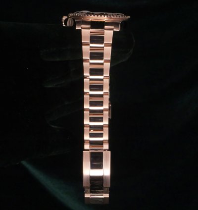 Rolex Gmt-master Ii Mint Complete Set Gmt-master Ii Root Beer Black Dial Black Brown 18k Rose Gold 126715chnr