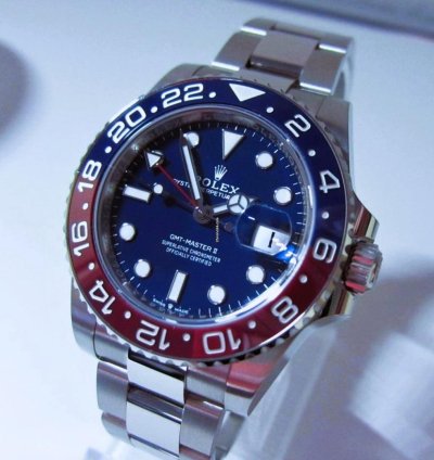 Rolex Gmt-master Ii Neu 126719 Blro 18k Wei Gold Lc 100