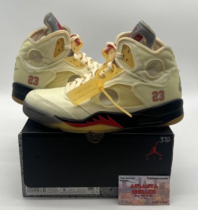 Off-white Air Jordan 5 Sail