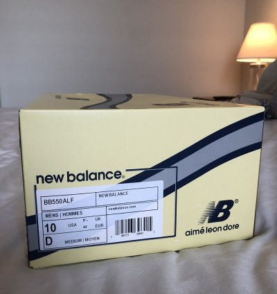 New Balance Aim Leon Dore 550 White Navy