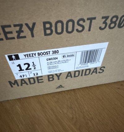Adidas Yeezy 380 Alien Blue Size 12 5 Gw0304