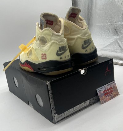 Off-white Air Jordan 5 Sail