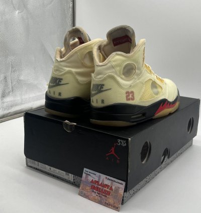 Off-white Air Jordan 5 Sail