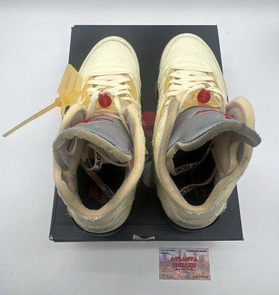 Off-white Air Jordan 5 Sail