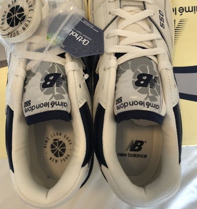 New Balance Aim Leon Dore 550 White Navy