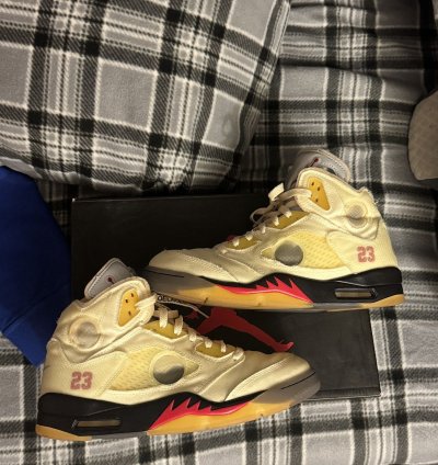 Off-white Air Jordan 5 Sp Sail