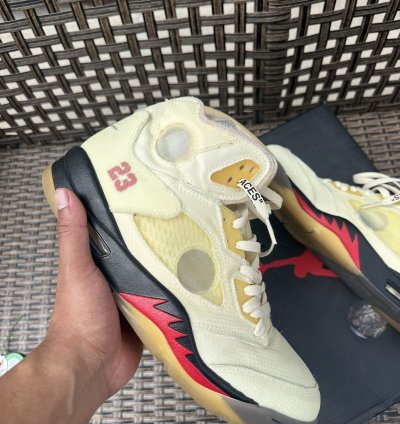 Off-white Air Jordan 5 Sp Sail