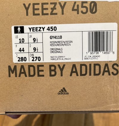 Adidas Yeezy 450 Resin