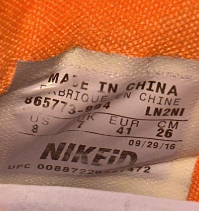 Nike Kobe 11 Id 865773-994 Size 8 Florida Gators Nikeid