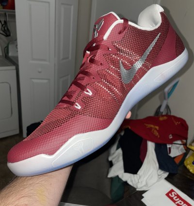 Nike Kobe 11 Low Tb Maroon Kobe Xi Size 18 New