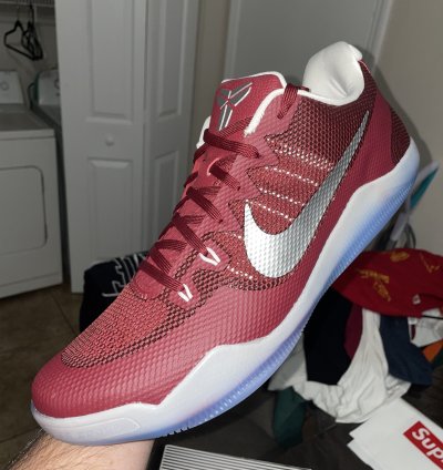 Nike Kobe 11 Low Tb Maroon Kobe Xi Size 18 New