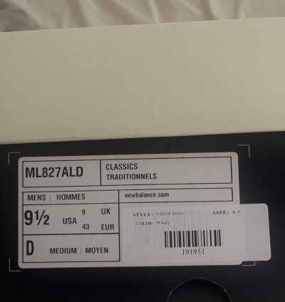 New Balance Aime Leon Dore 827 Abzorb