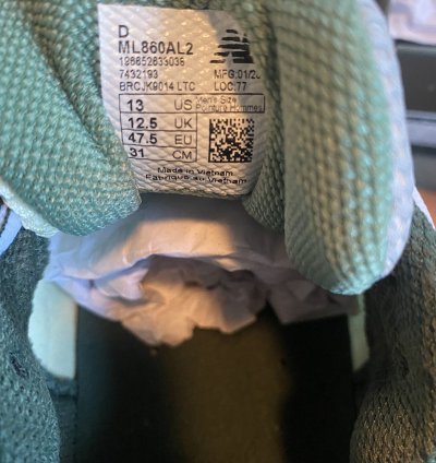 New Balance Aime Leon Dore 860 V2 - Green
