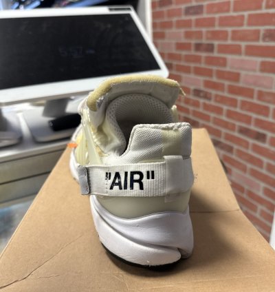 Off-white Air Presto White Size 10 Aa3830-100 Used