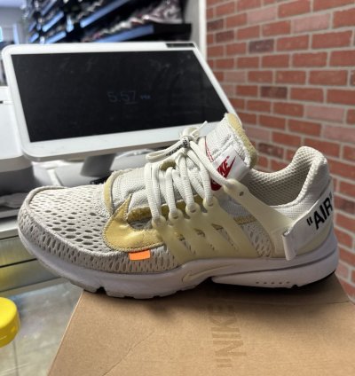 Off-white Air Presto White Size 10 Aa3830-100 Used