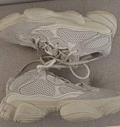 Adidas Yeezy 500 Beige Blush Sneakers Shoes Db2908 Size 6 Us