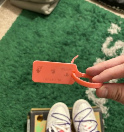 Off-white Dunk Lot 15 Of 50