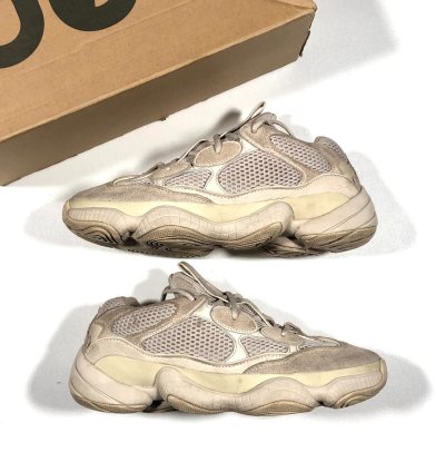 Adidas Yeezy 500 Blush Sneakers Shoes Size 10 Pre Owned
