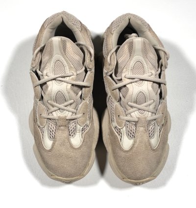 Adidas Yeezy 500 Blush Sneakers Shoes Size 10 Pre Owned