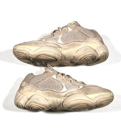 Adidas Yeezy 500 Blush Sneakers Shoes Size 10 Pre Owned