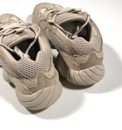 Adidas Yeezy 500 Blush Sneakers Shoes Size 10 Pre Owned