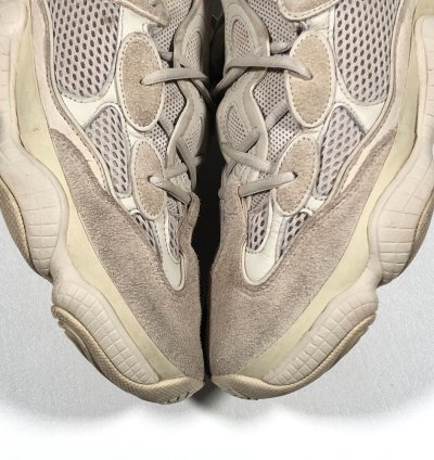 Adidas Yeezy 500 Blush Sneakers Shoes Size 10 Pre Owned