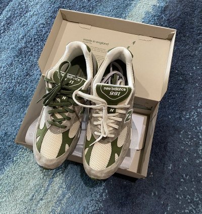 New Balance Aime Leon Dore 991 Grey Green Size 13