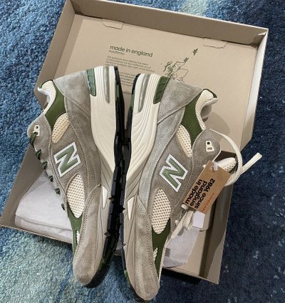 New Balance Aime Leon Dore 991 Grey Green Size 13