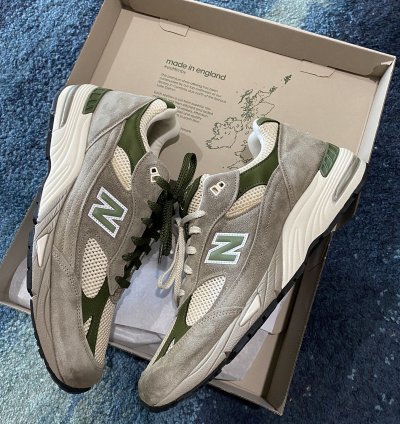 New Balance Aime Leon Dore 991 Grey Green Size 13