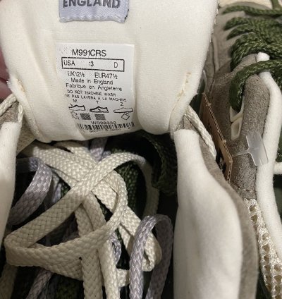 New Balance Aime Leon Dore 991 Grey Green Size 13