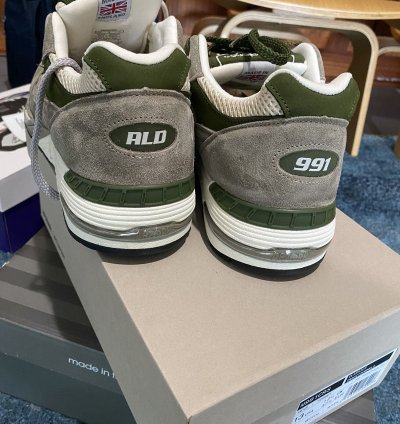 New Balance Aime Leon Dore 991 Grey Green Size 13