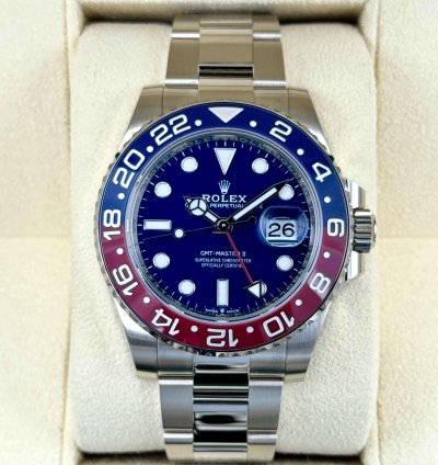 Rolex Gmt-master Ii New 2024 Gmt-master Ii Pepsi 40mm 126719blro White Gold Oyster