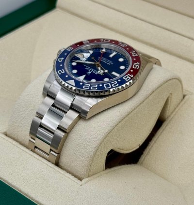 Rolex Gmt-master Ii New 2024 Gmt-master Ii Pepsi 40mm 126719blro White Gold Oyster