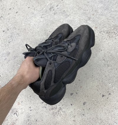 Adidas Yeezy 500 Low Utility Black Kanye West Us9 F36640