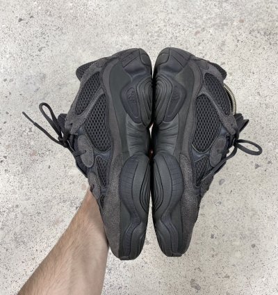 Adidas Yeezy 500 Low Utility Black Kanye West Us9 F36640
