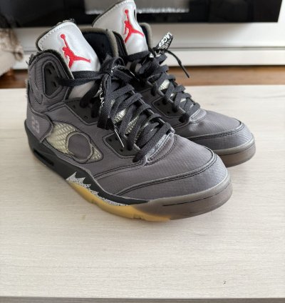 Off-white Jordan 5 Muslin Box With Receipts