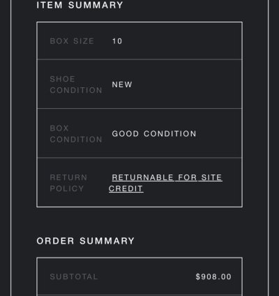 Off-white Jordan 5 Muslin Box With Receipts